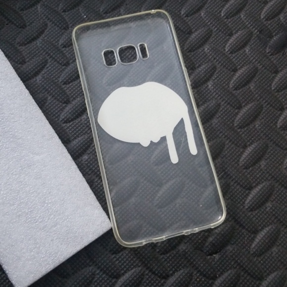 GALAXY S8 CLEAR LIPS KYLIE PHONE CASE - Picture 2 of 2